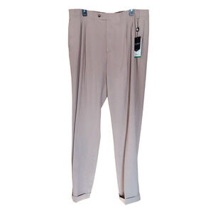 NWT Lauren Ralph Lauren Tan Ultra Flex Classic Fit Suit Separate Pants 40X34.